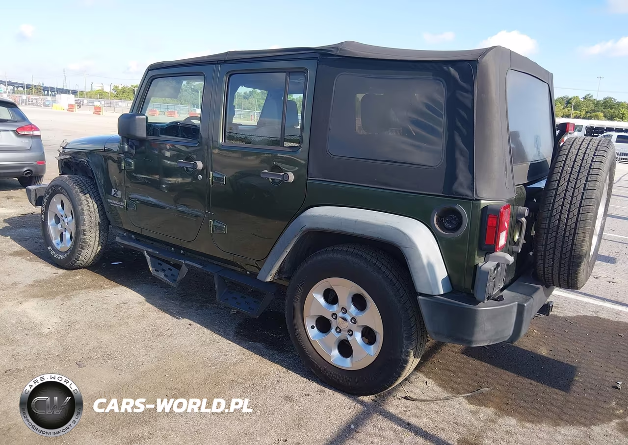 2008 Jeep Wrangler Unlimited X VIN:1J4GB39148L651190 - 3