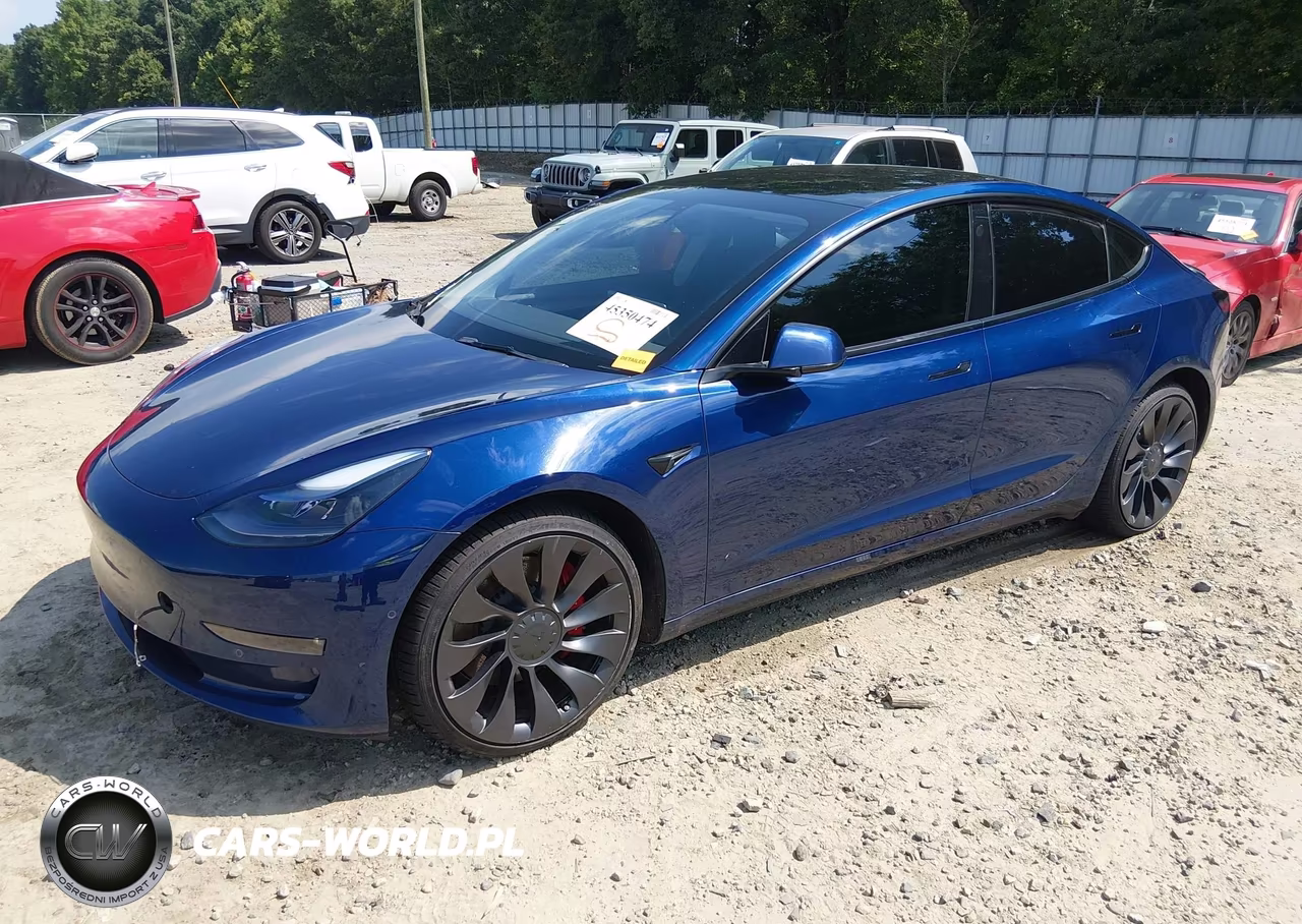 2022 Tesla Model 3 Performance Dual Motor All-Wheel Drive VIN:5YJ3E1EC5NF138309 - 2