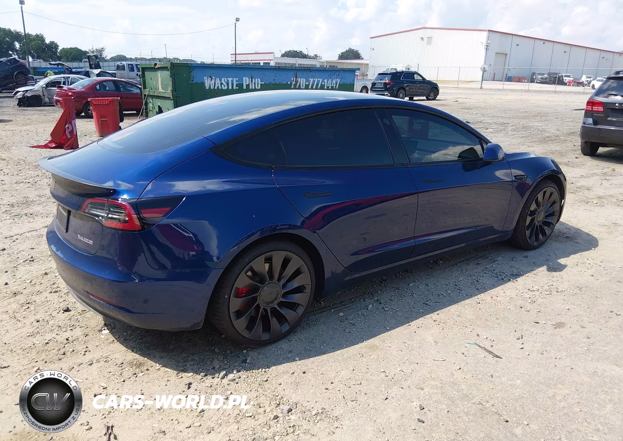 2022 Tesla Model 3 Performance Dual Motor All-Wheel Drive VIN:5YJ3E1EC5NF138309 - 4
