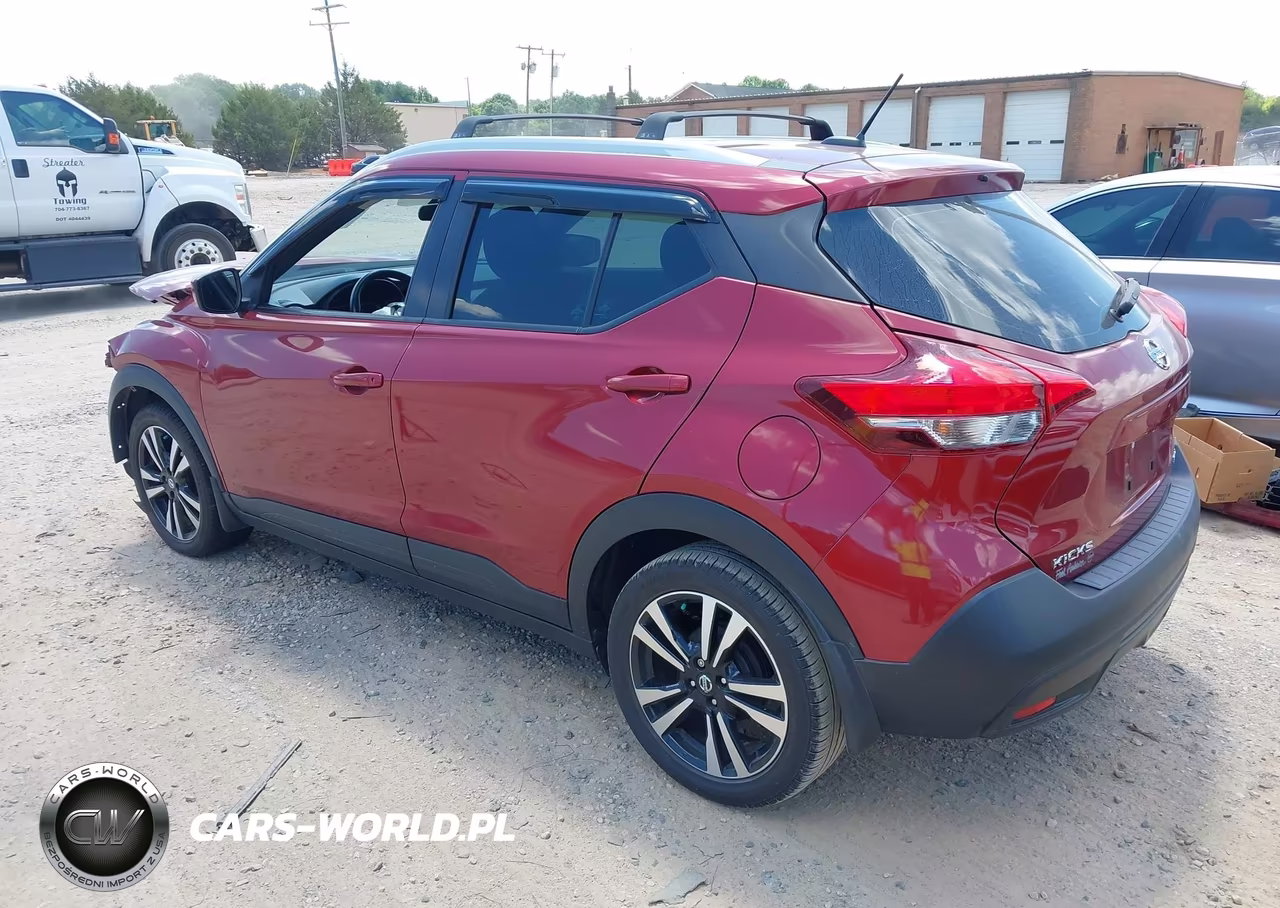 2019 Nissan Kicks Sv VIN:3N1CP5CUXKL497135 - 3