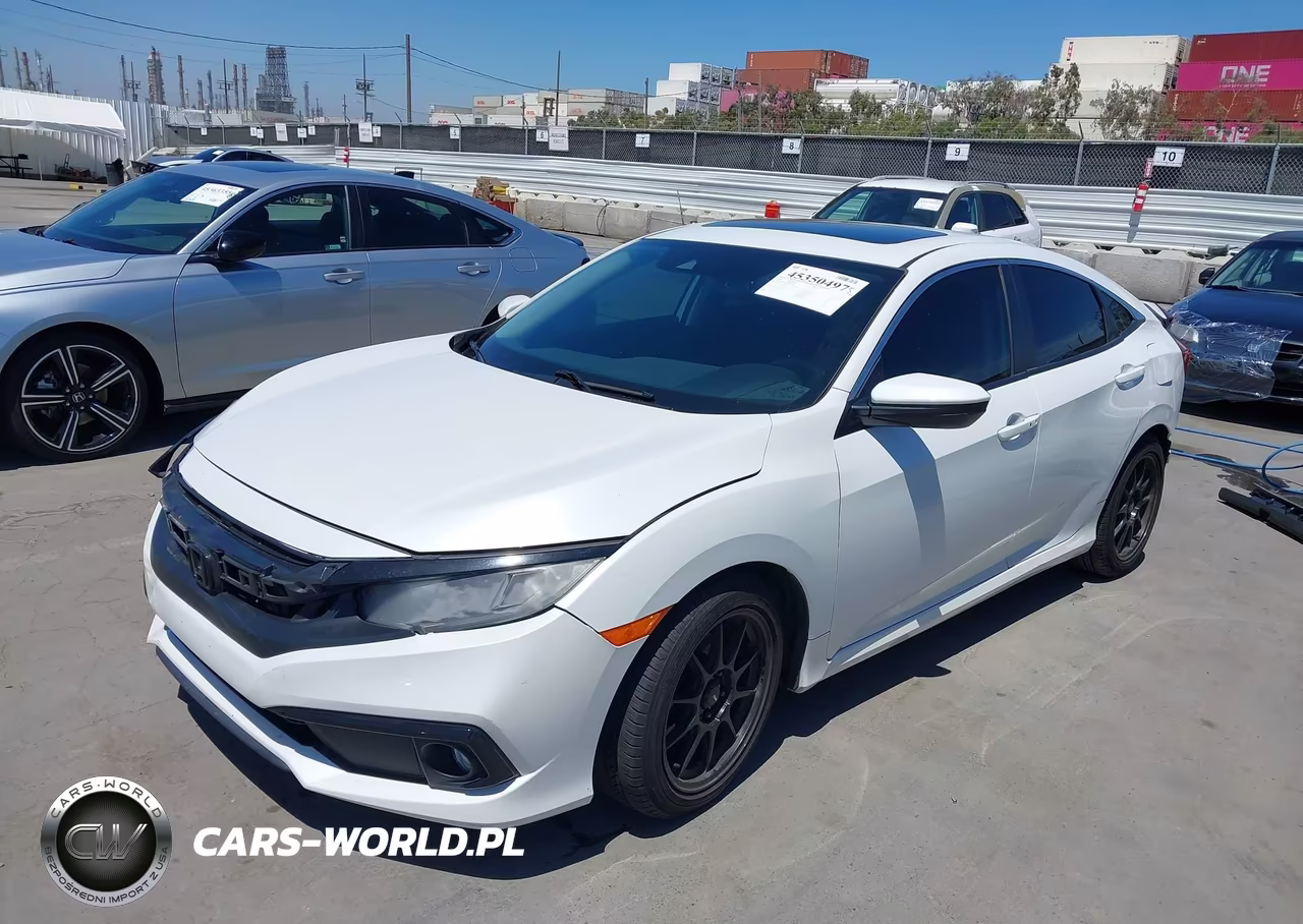 2021 Honda Civic Ex VIN:19XFC1F31ME201640 - 2