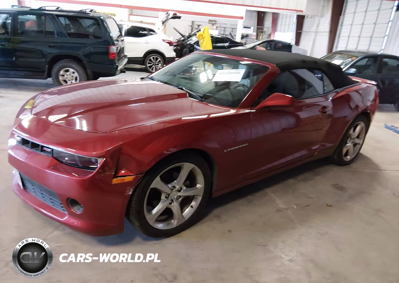 2015 CHEVROLET CAMARO 2LT VIN:2G1FF3D32F9284186 - 2