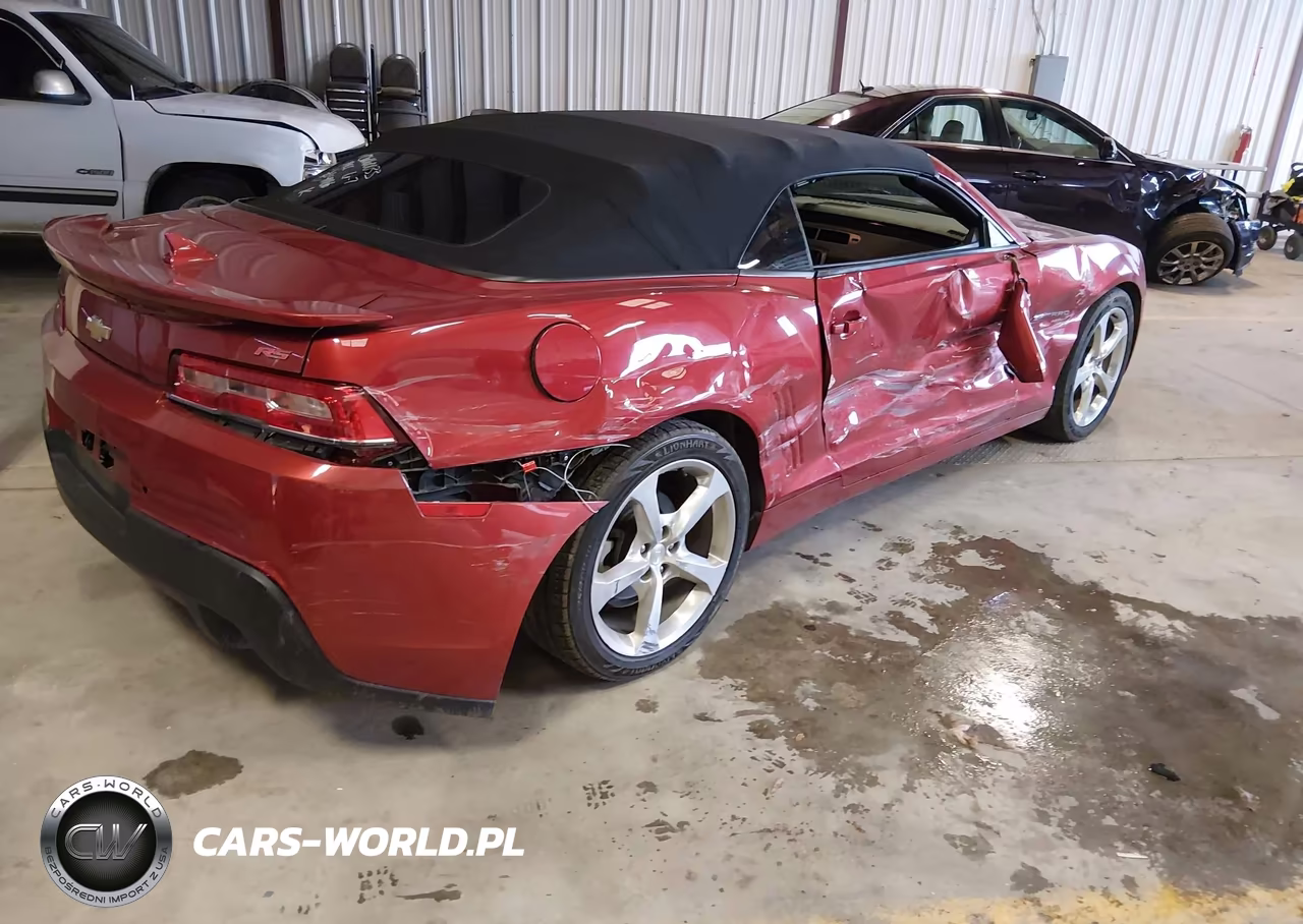2015 CHEVROLET CAMARO 2LT VIN:2G1FF3D32F9284186 - 4