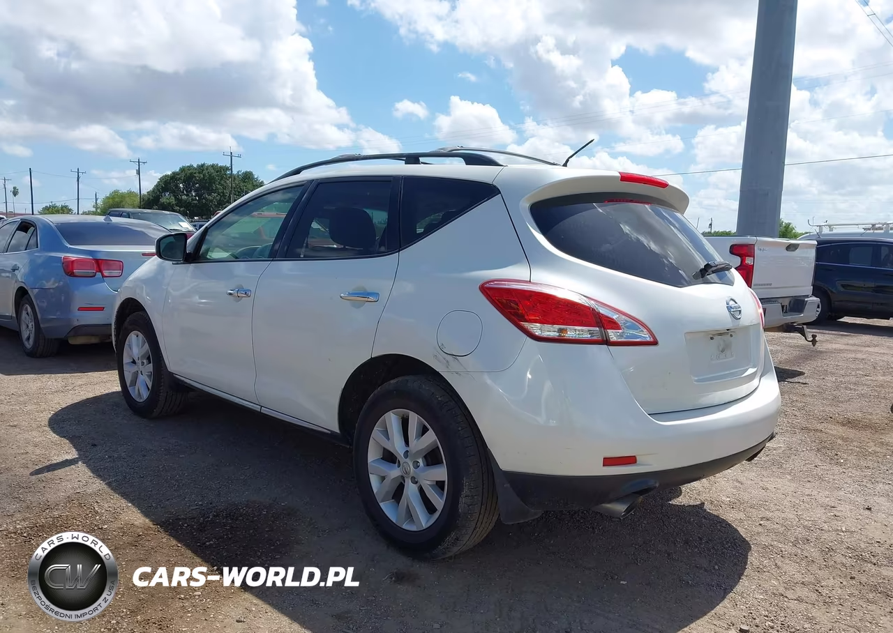 2012 Nissan Murano Sv VIN:JN8AZ1MU5CW107094 - 3