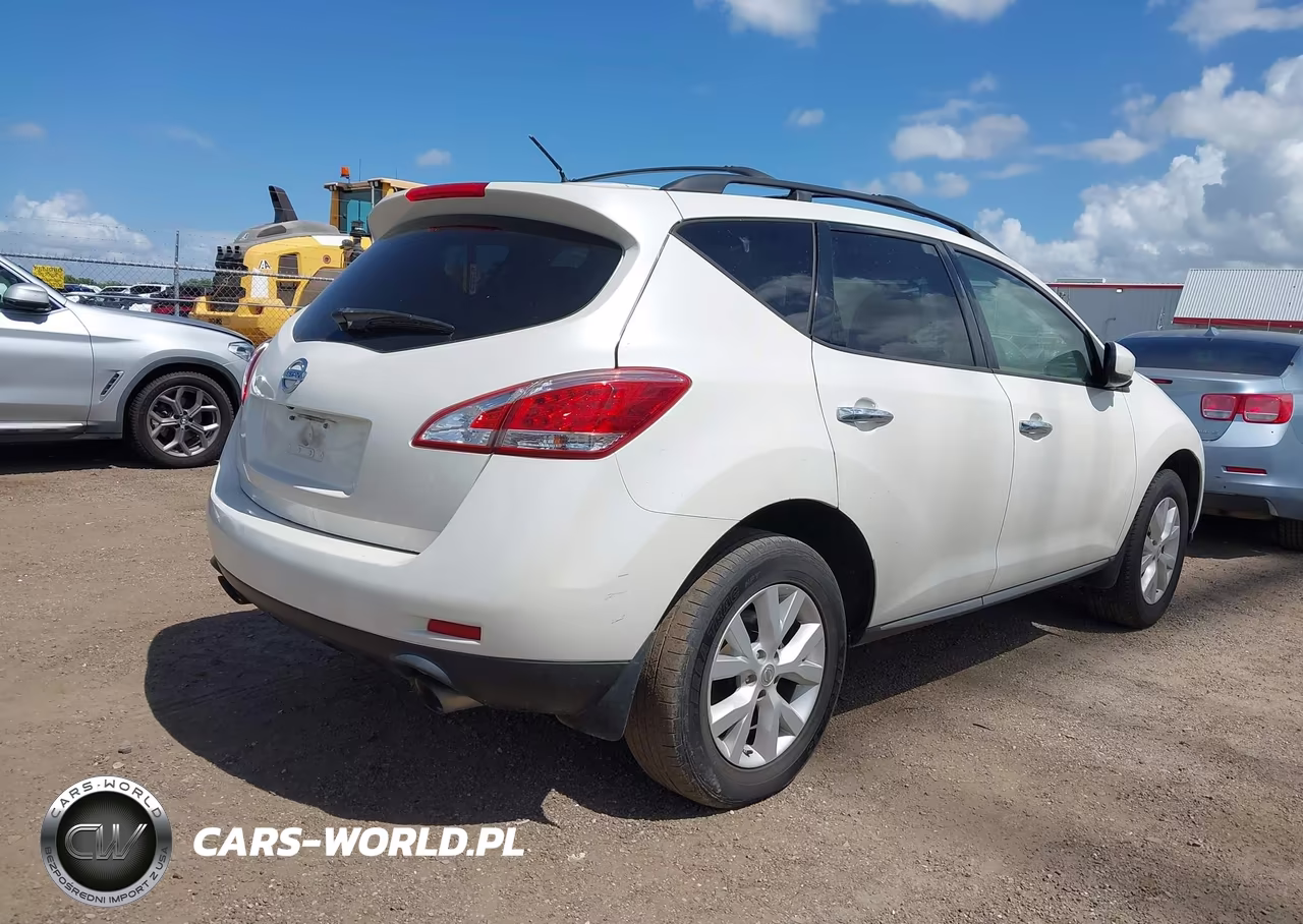 2012 Nissan Murano Sv VIN:JN8AZ1MU5CW107094 - 4