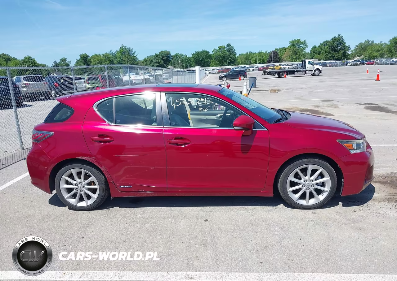 2012 Lexus Ct 200H Premium VIN:JTHKD5BH1C2078663 - 13