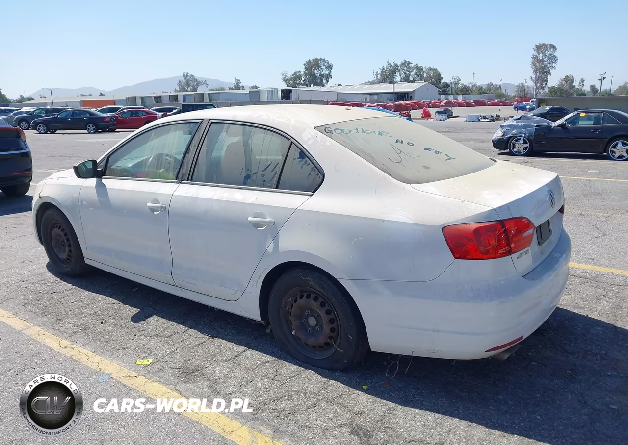 2014 Volkswagen Jetta 2.0L S VIN:3VW2K7AJ9EM383568 - 3