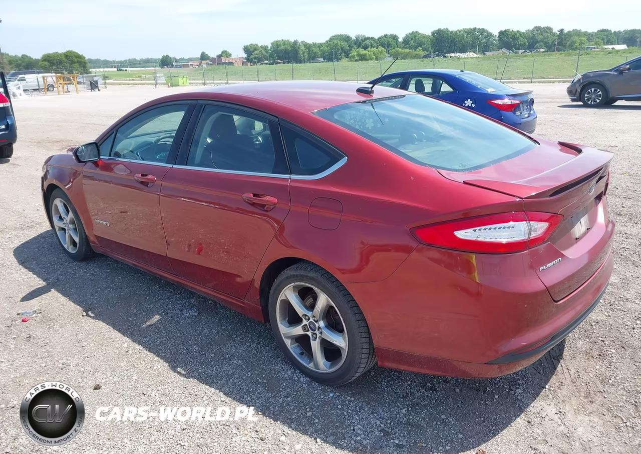 2014 Ford Fusion Hybrid Se VIN:3FA6P0LU3ER253007 - 3