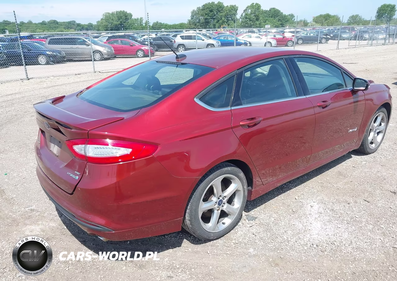 2014 Ford Fusion Hybrid Se VIN:3FA6P0LU3ER253007 - 4