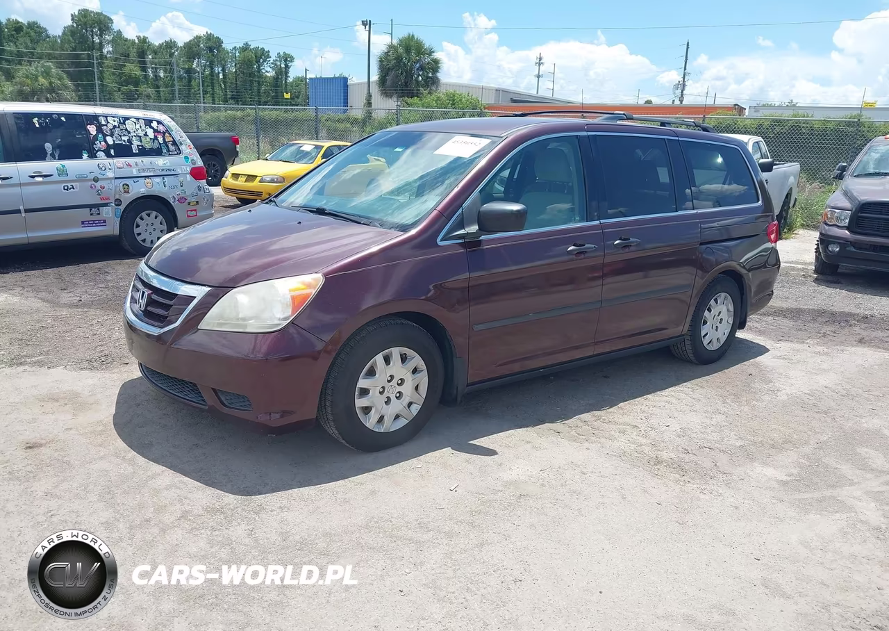 2009 Honda Odyssey Lx VIN:5FNRL38249B046886 - 2