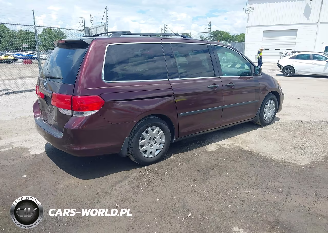 2009 Honda Odyssey Lx VIN:5FNRL38249B046886 - 4