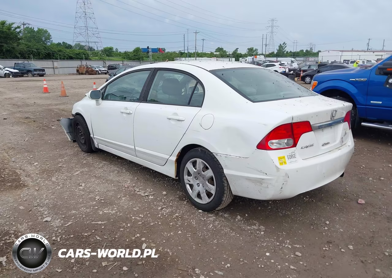 2011 Honda Civic Lx VIN:19XFA1F53BE003338 - 3