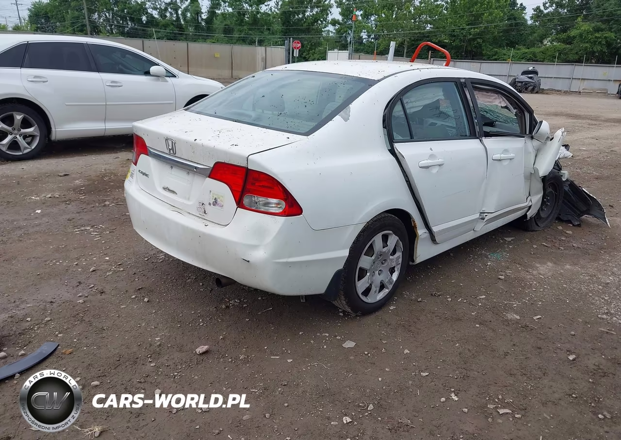 2011 Honda Civic Lx VIN:19XFA1F53BE003338 - 4