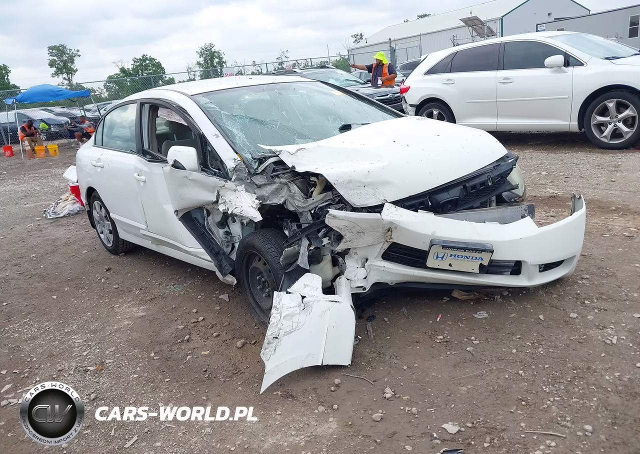 2011 Honda Civic Lx VIN:19XFA1F53BE003338 - 6