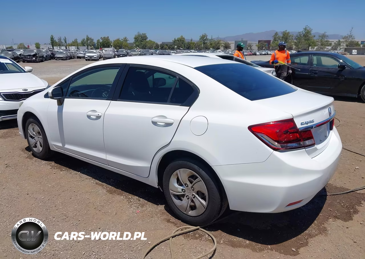 2015 Honda Civic Lx VIN:19XFB2F55FE253768 - 3