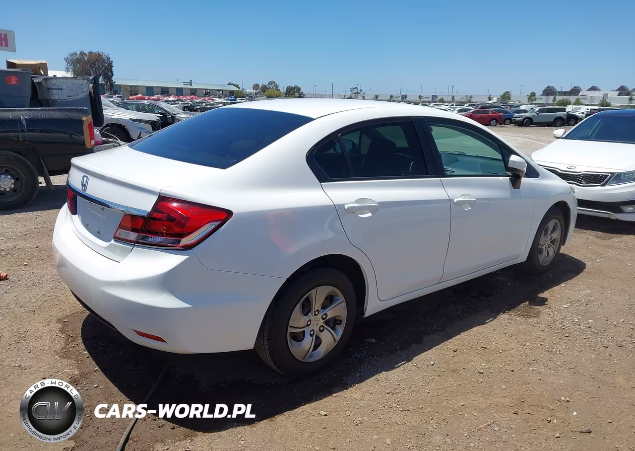 2015 Honda Civic Lx VIN:19XFB2F55FE253768 - 4