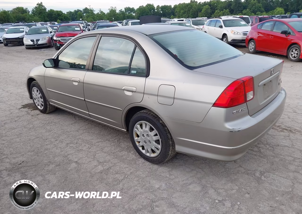 2005 Honda Civic Lx VIN:2HGES16585H550558 - 3