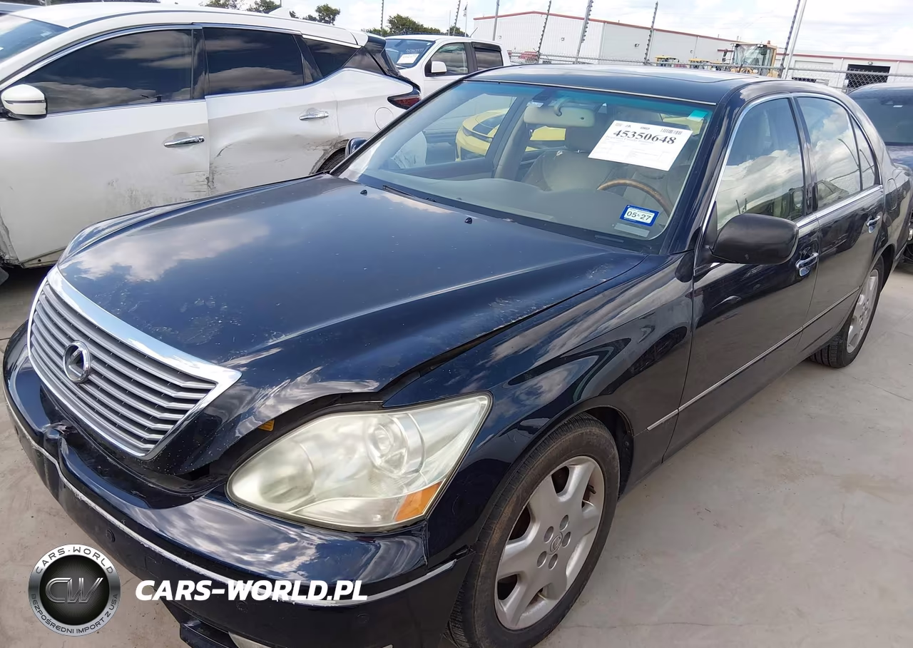 2004 Lexus Ls 430 VIN:JTHBN36F040131375 - 2