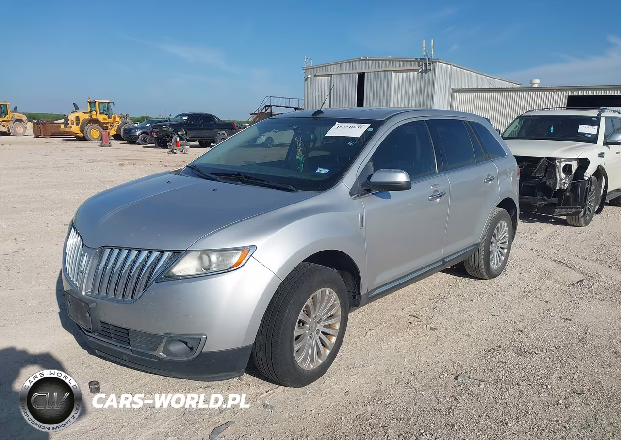 2013 Lincoln Mkx VIN:2LMDJ6JK6DBL39075 - 2