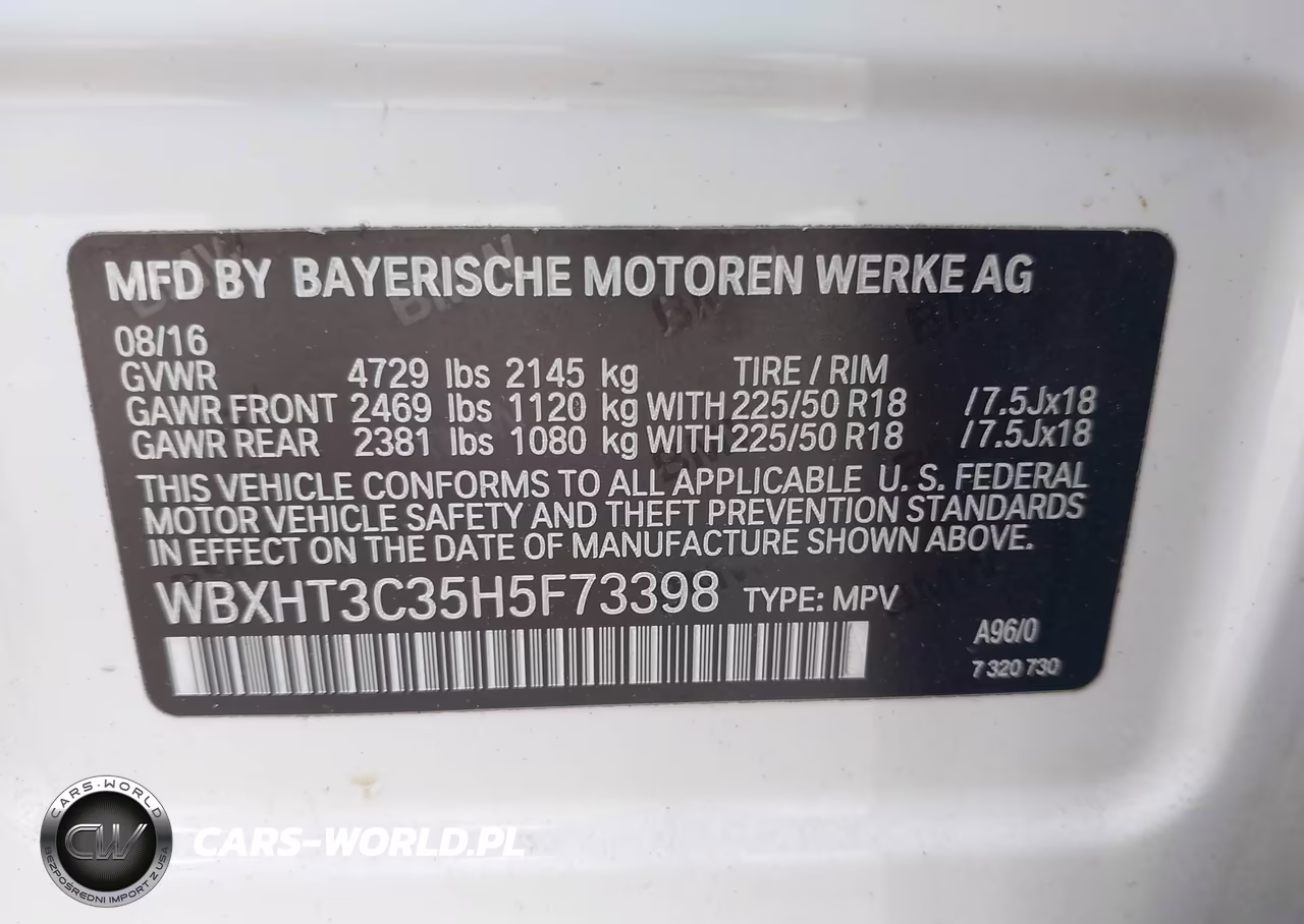 2017 BMW X1 xDrive28I VIN:WBXHT3C35H5F73398 - 9