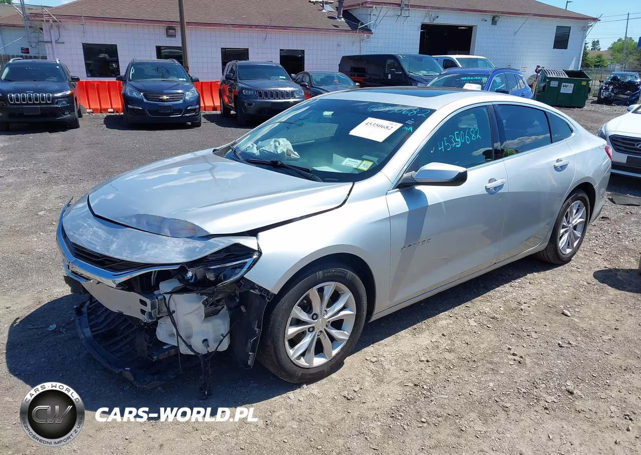 2020 Chevrolet Malibu Fwd Lt VIN:1G1ZD5ST1LF002608 - 2