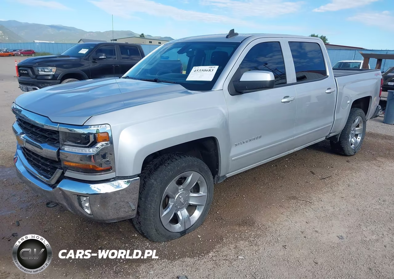 2017 Chevrolet Silverado 1500 1Lt VIN:3GCUKRER6HG426810 - 2