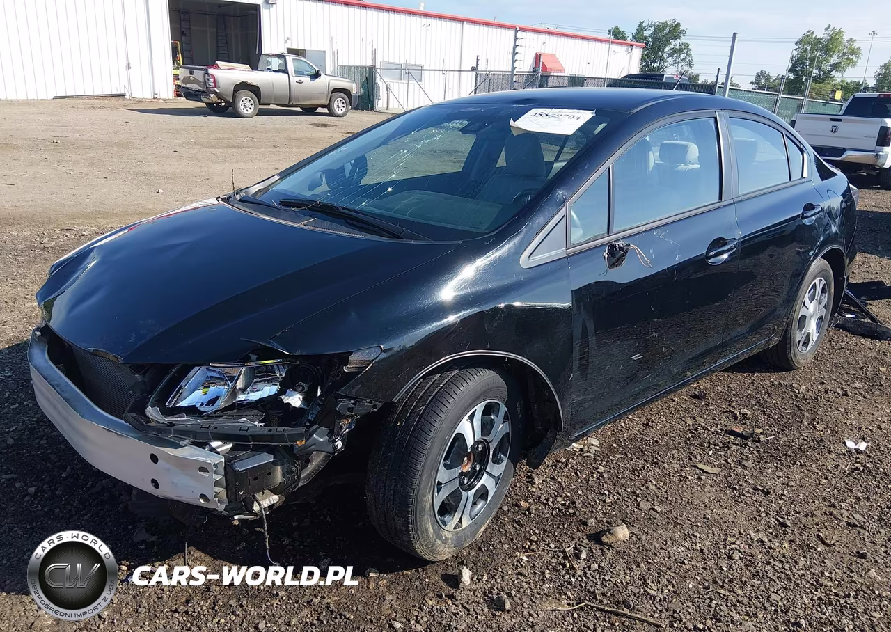2014 Honda Civic Hybrid VIN:19XFB4F20EE000034 - 2