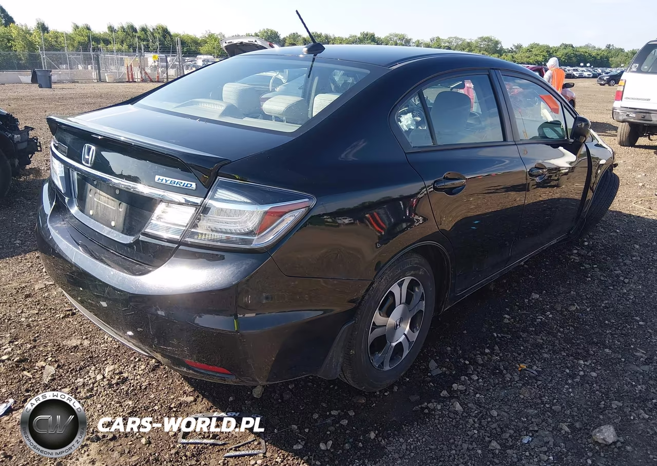 2014 Honda Civic Hybrid VIN:19XFB4F20EE000034 - 4