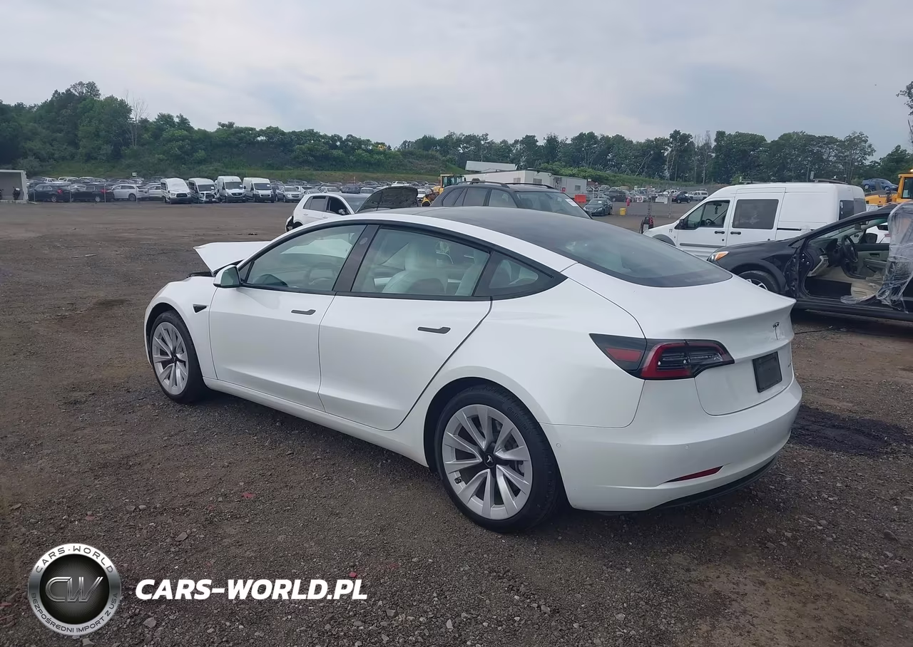 2022 Tesla Model 3 Long Range Dual Motor All-Wheel Drive VIN:5YJ3E1EB9NF253809 - 3