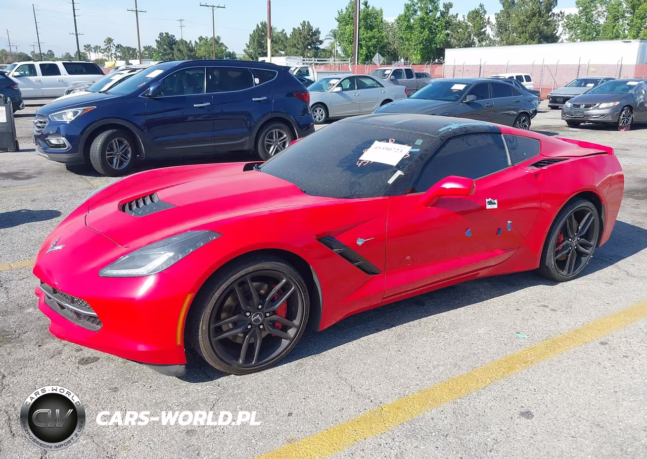 2015 Chevrolet Corvette Stingray Z51 VIN:1G1YM2D76F5114423 - 2