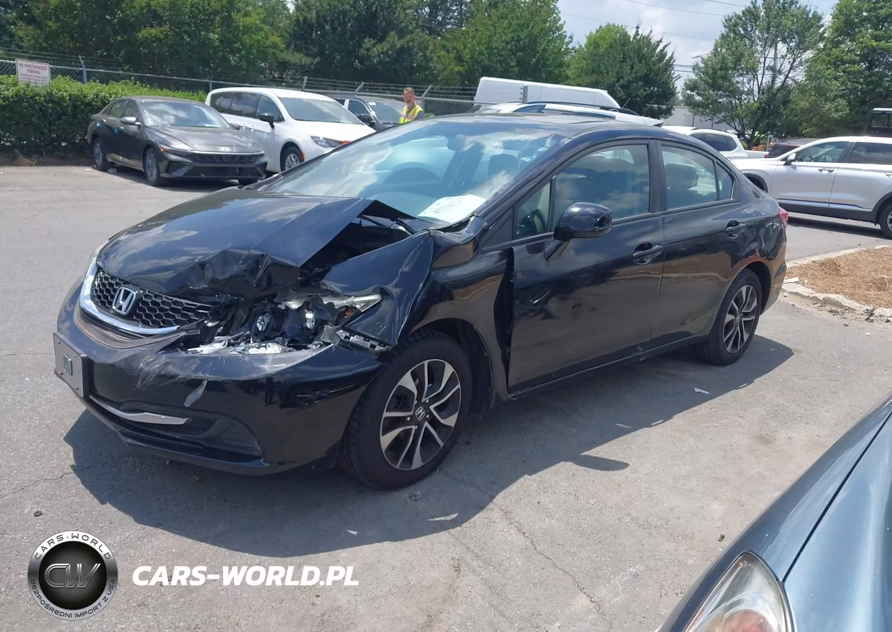 2013 Honda Civic Ex VIN:19XFB2F84DE212457 - 2