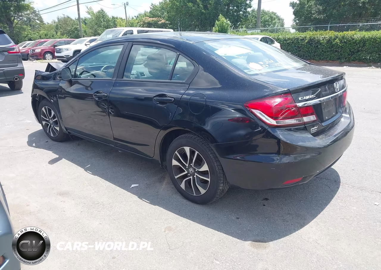 2013 Honda Civic Ex VIN:19XFB2F84DE212457 - 3