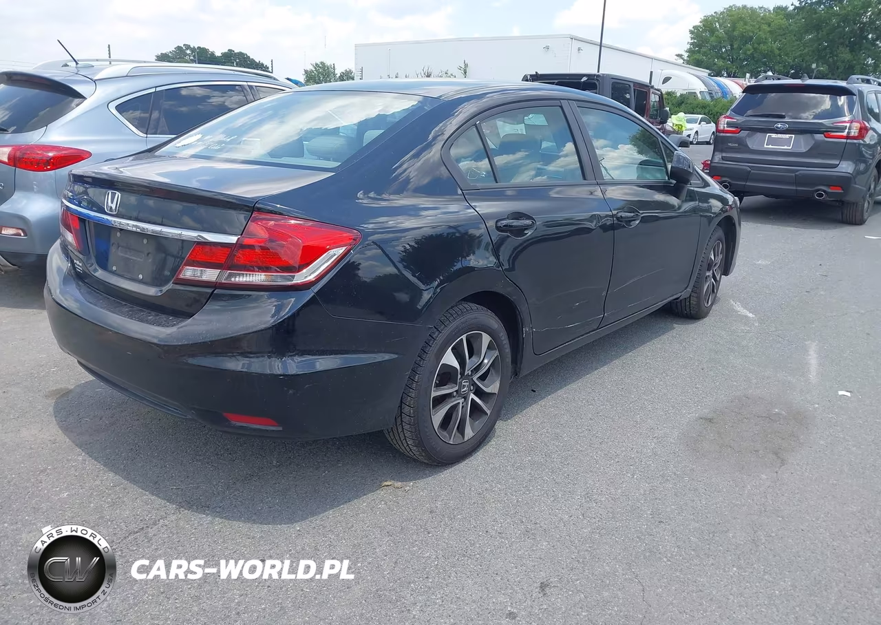 2013 Honda Civic Ex VIN:19XFB2F84DE212457 - 4