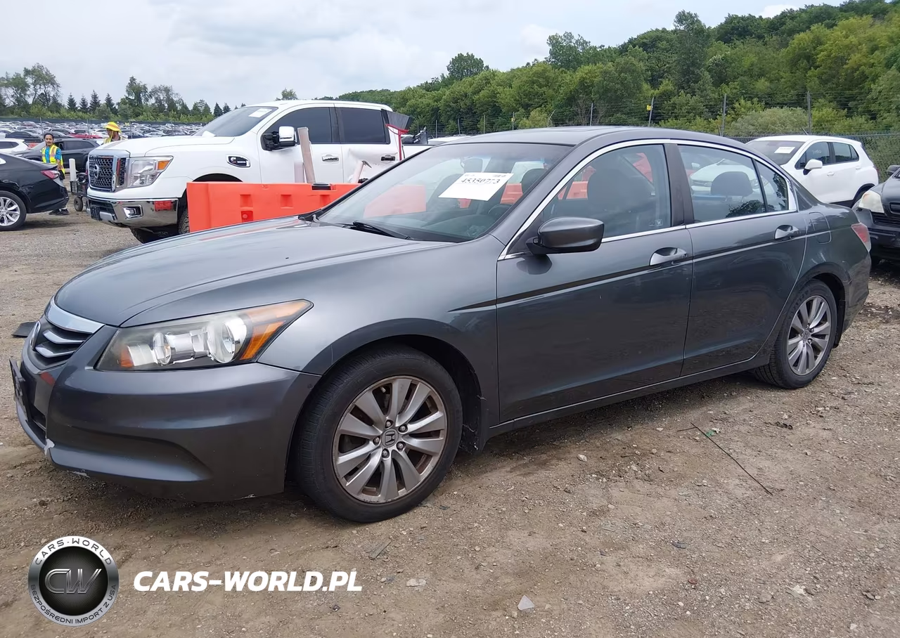 2012 Honda Accord 2.4 Ex-L VIN:1HGCP2F83CA166837 - 2