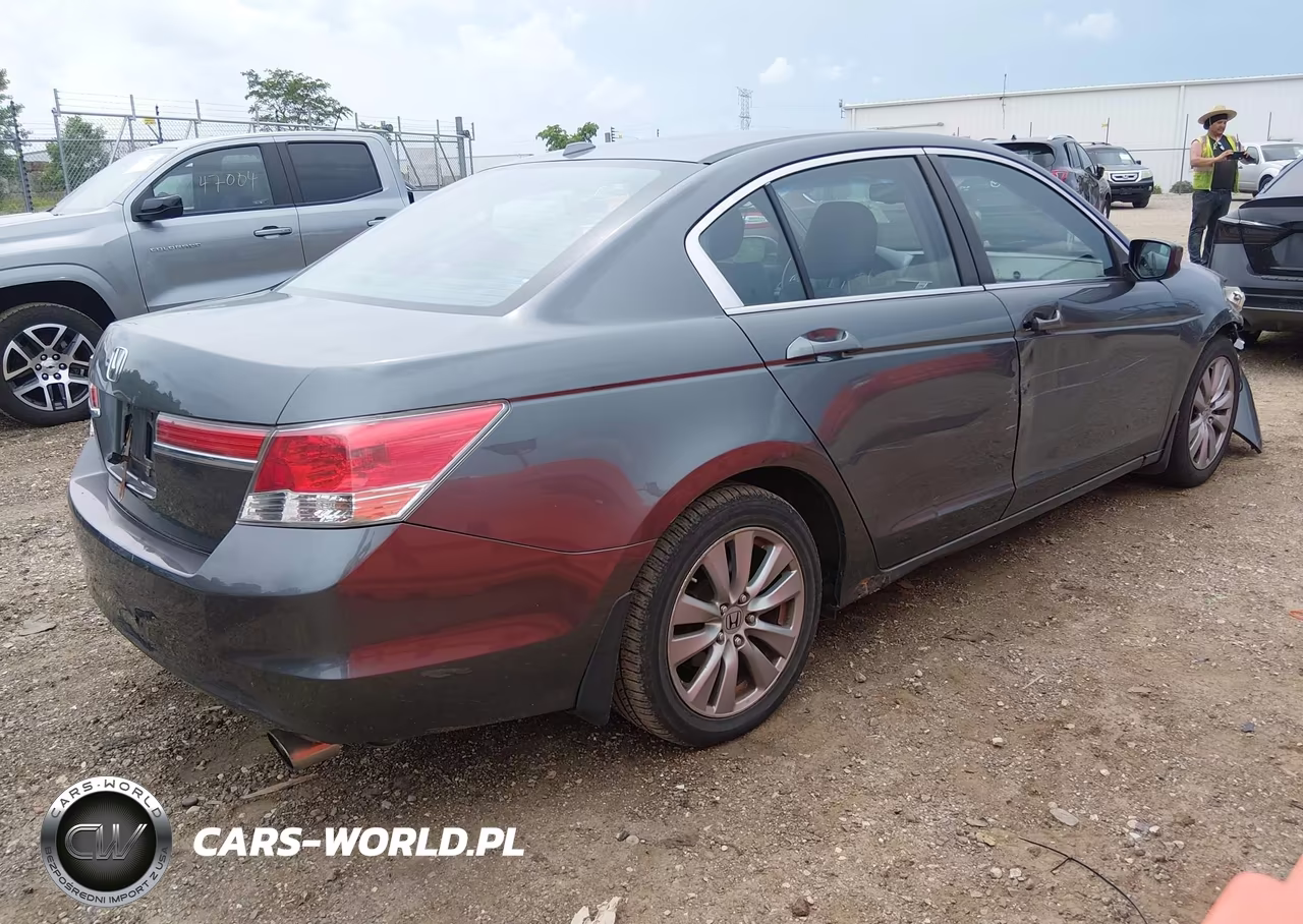 2012 Honda Accord 2.4 Ex-L VIN:1HGCP2F83CA166837 - 4