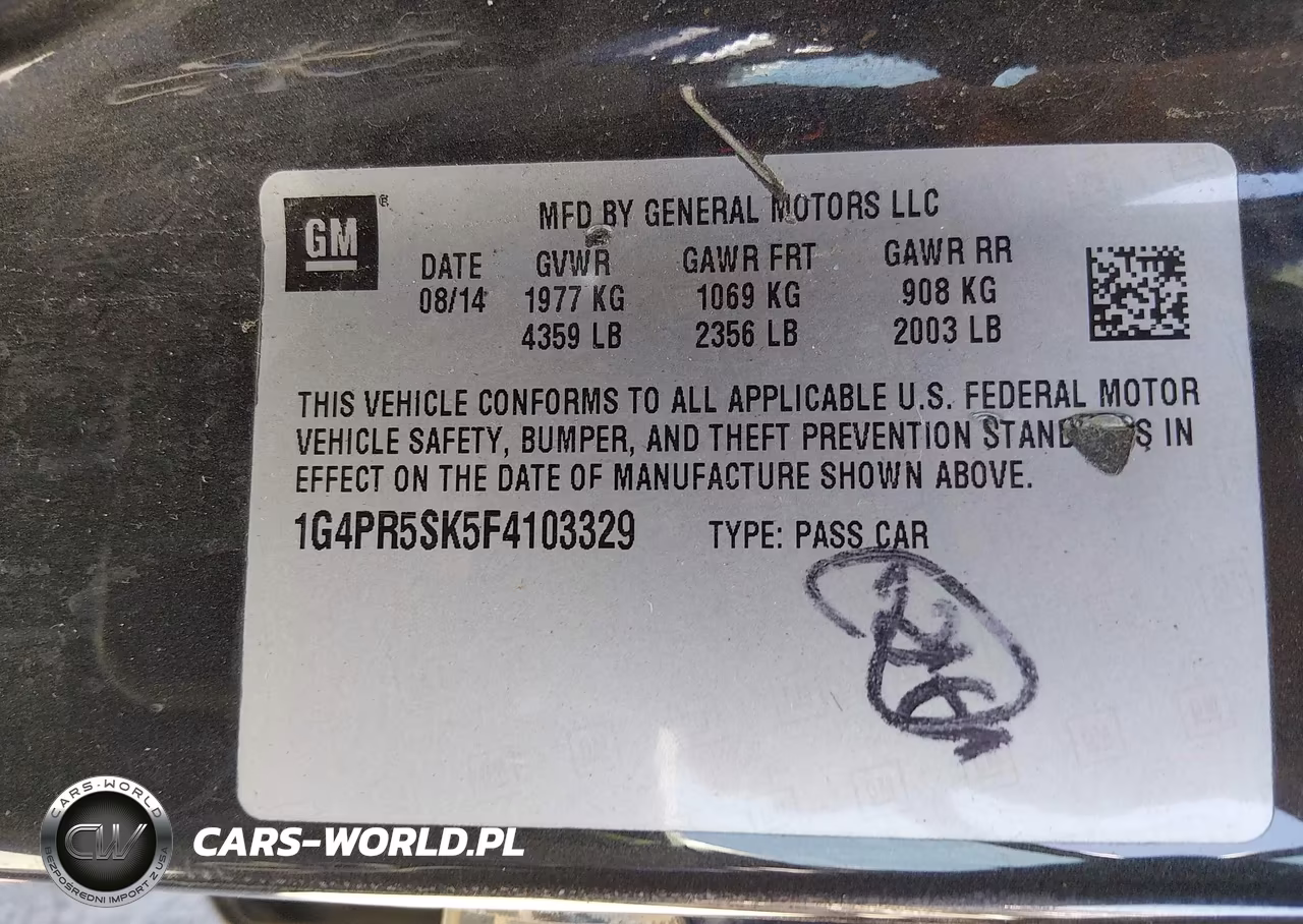 2015 Buick Verano Convenience Group VIN:1G4PR5SK5F4103329 - 9
