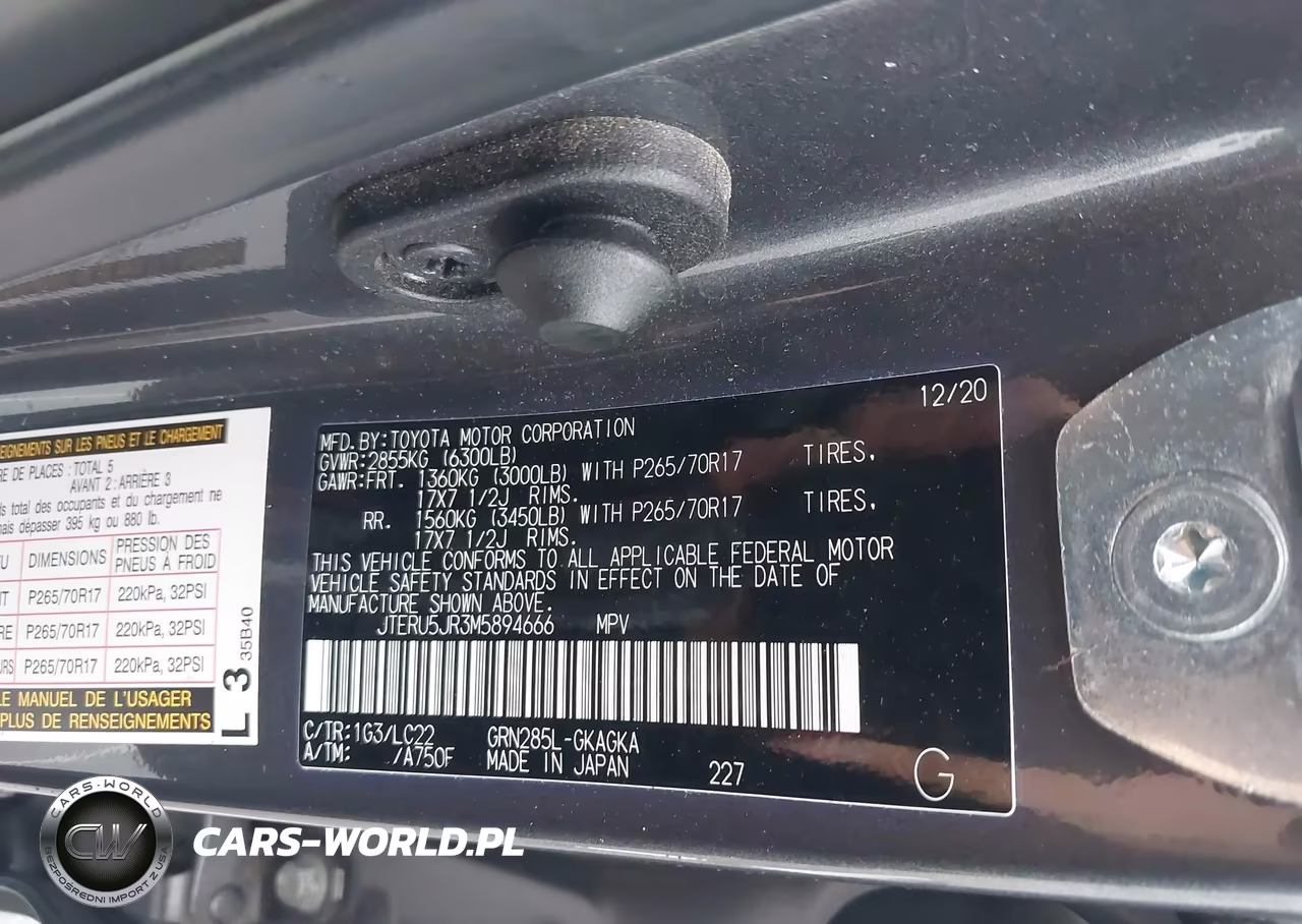 2021 Toyota 4Runner Trd Off Road Premium VIN:JTERU5JR3M5894666 - 9