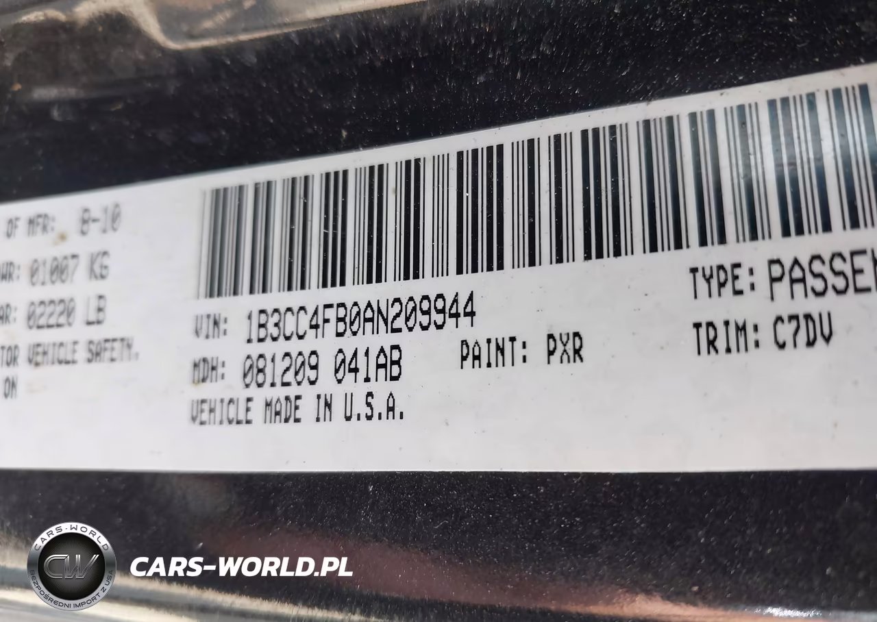 2010 Dodge Avenger Sxt VIN:1B3CC4FB0AN209944 - 9
