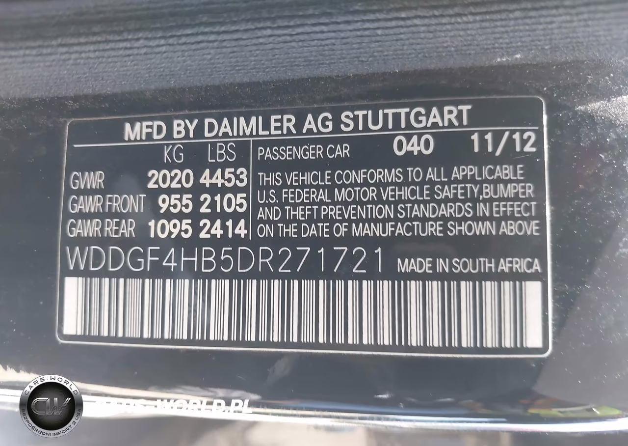 2013 Mercedes-Benz C 250 Sport VIN:WDDGF4HB5DR271721 - 9
