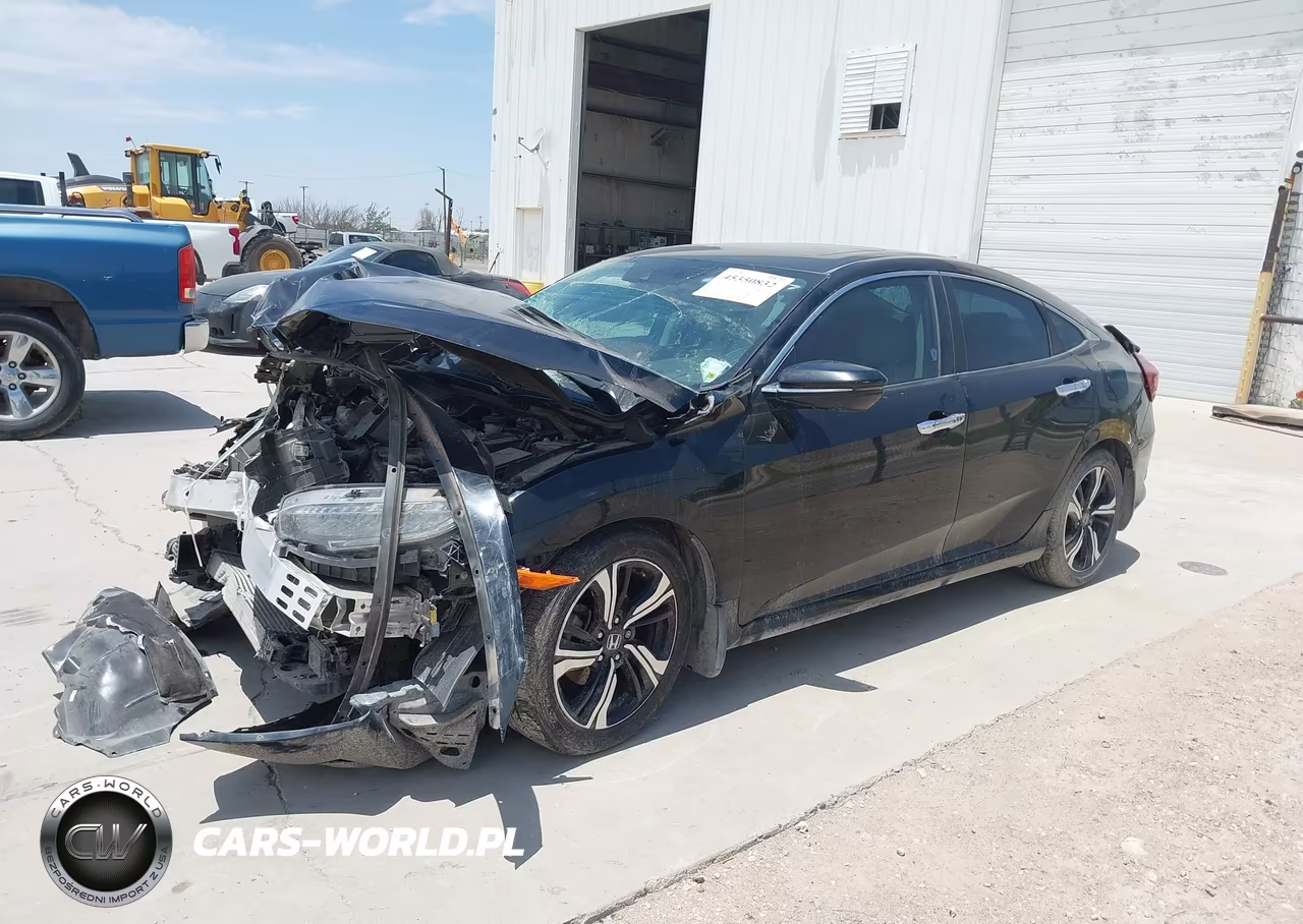 2017 Honda Civic Touring VIN:19XFC1F90HE027702 - 2