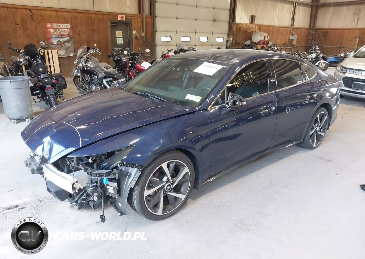 2021 Hyundai Sonata Sel Plus VIN:5NPEJ4J23MH132687 - 2