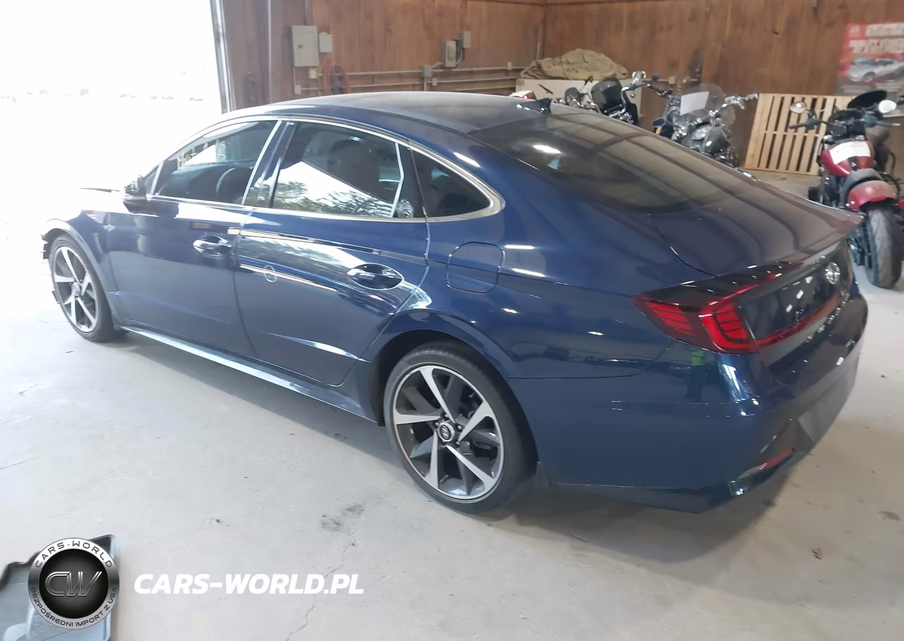 2021 Hyundai Sonata Sel Plus VIN:5NPEJ4J23MH132687 - 3