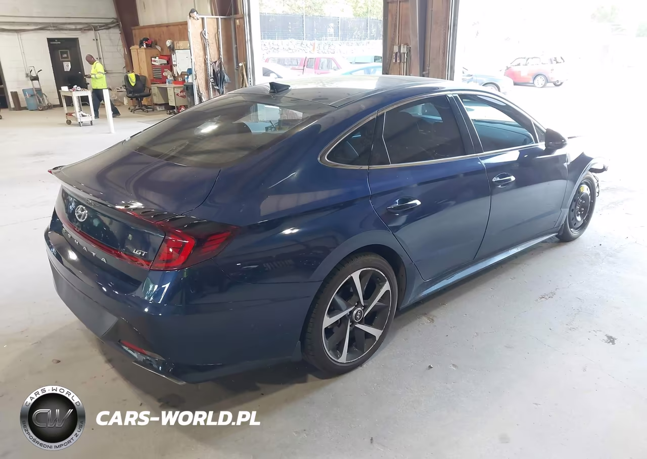 2021 Hyundai Sonata Sel Plus VIN:5NPEJ4J23MH132687 - 4