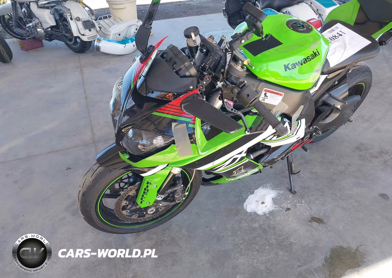 2008 Kawasaki Zx1000 E VIN:JKAZXCE128A001172 - 2