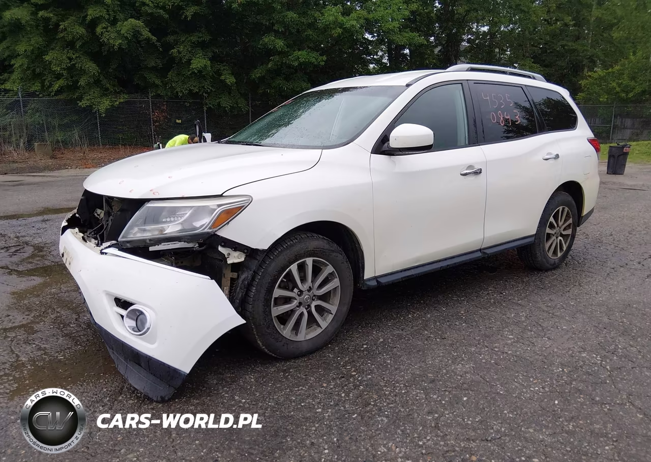 2016 Nissan Pathfinder Sv VIN:5N1AR2MM8GC637287 - 2