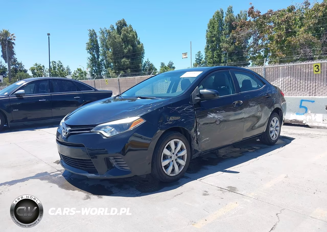 2016 Toyota Corolla Le VIN:5YFBURHE5GP475659 - 2