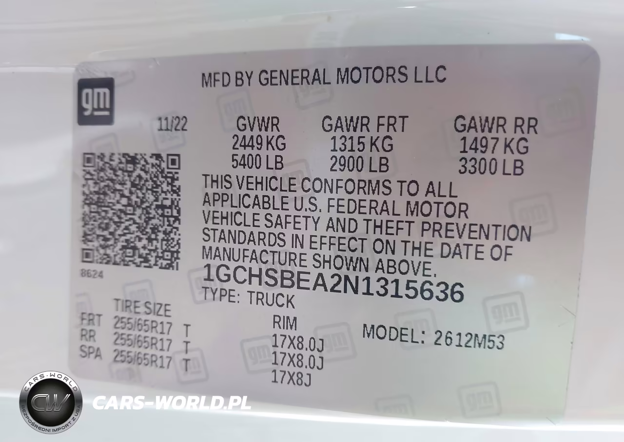2022 Chevrolet Colorado 2Wd Long Box Wt VIN:1GCHSBEA2N1315636 - 9