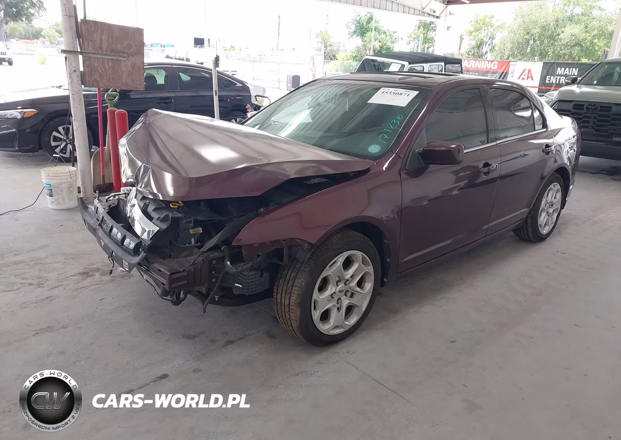 2011 Ford Fusion Se VIN:3FAHP0HG3BR171236 - 2