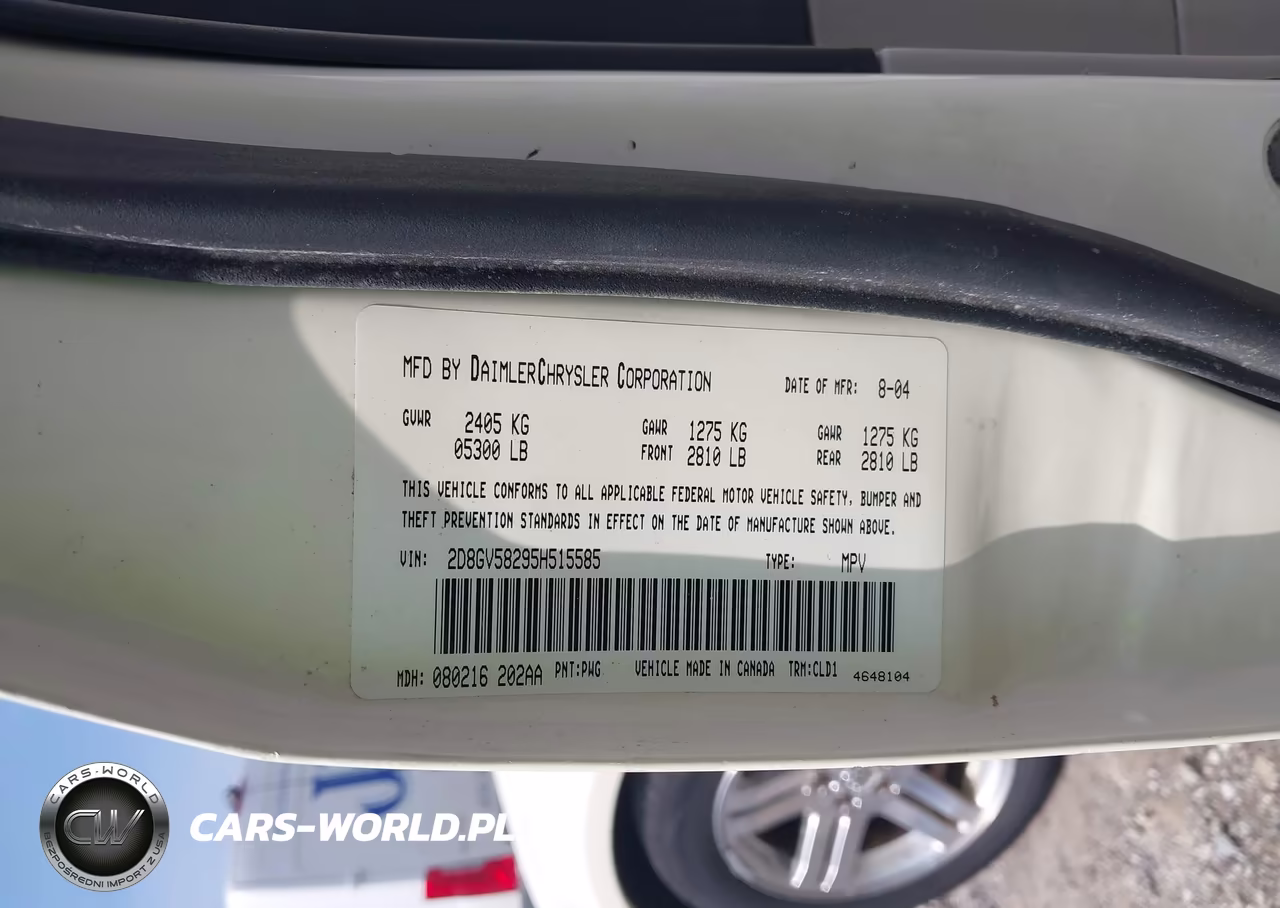 2005 Dodge Magnum Rt VIN:2D8GV58295H515585 - 9