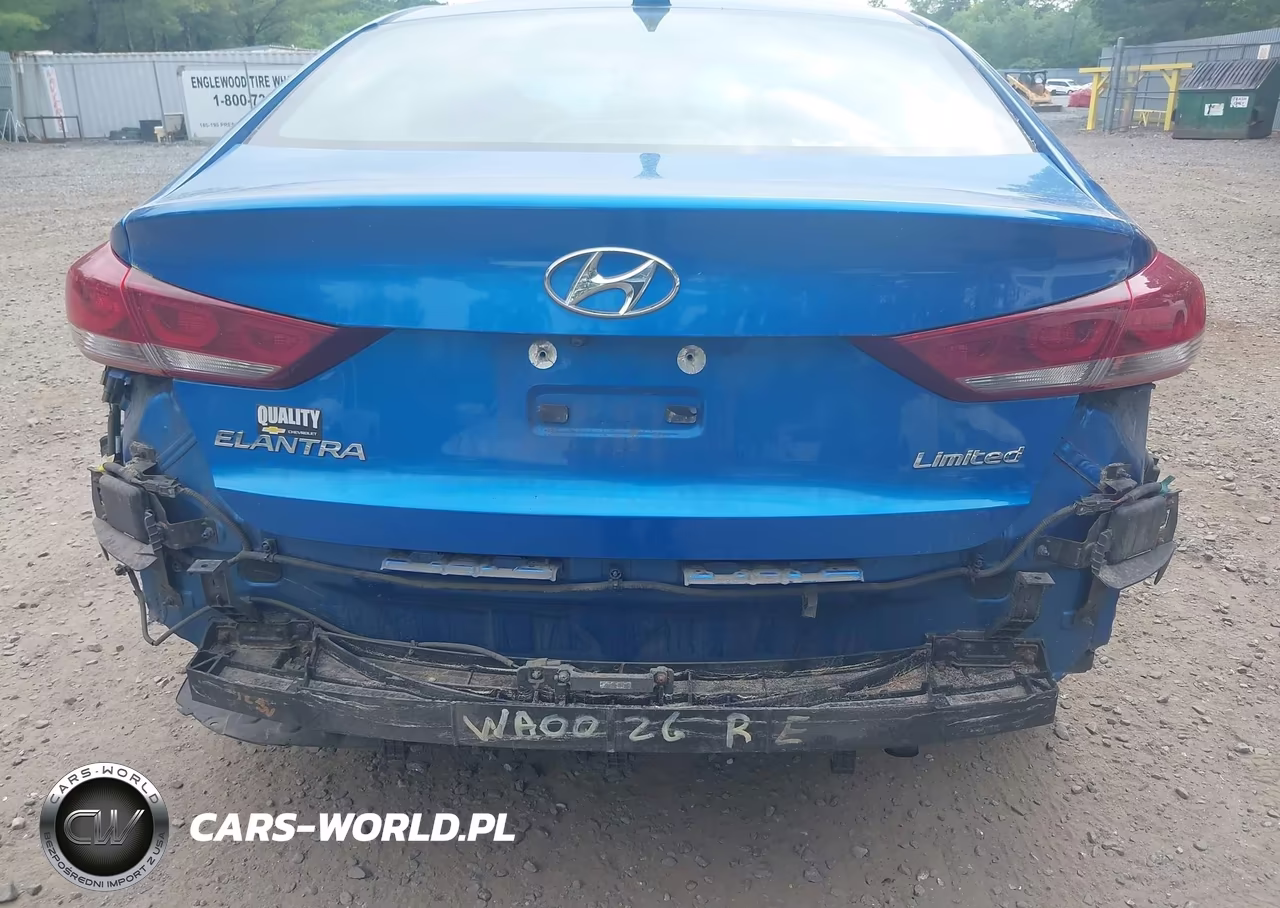 2017 Hyundai Elantra Limited VIN:5NPD84LF8HH120287 - 6